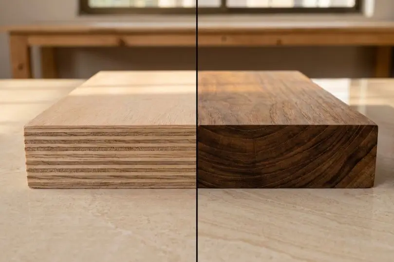Real Solid Wood vs MDF Furniture: How to Identify Genuine Wood