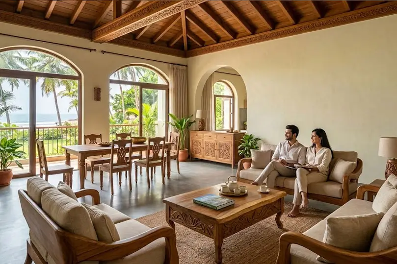 Interior Design Trends for Goa Luxury Homes | Custom Solid Wood Furniture