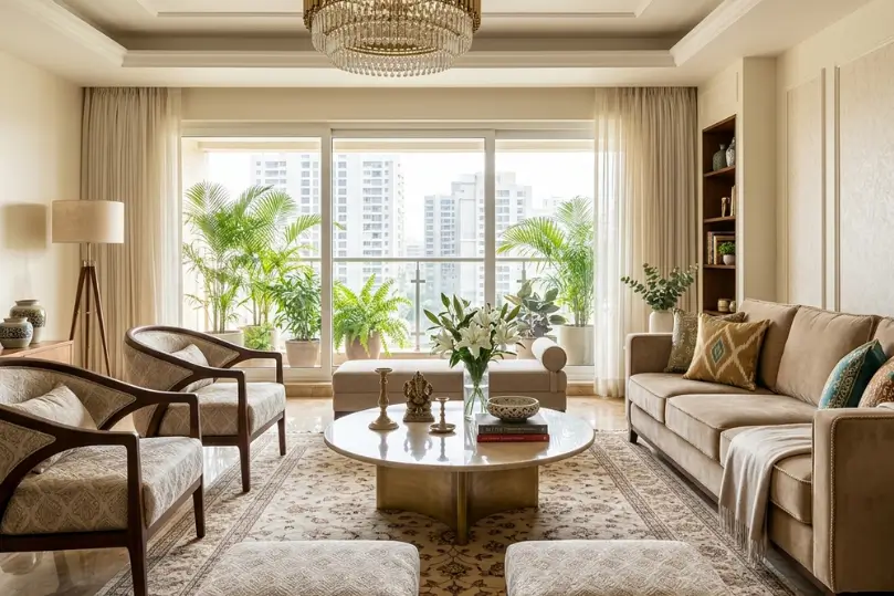 Luxury Living Room Furniture Trends in India for Modern Homes