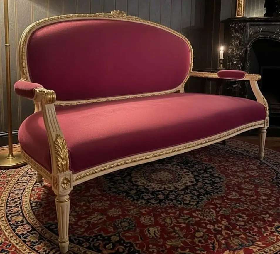 The Gulabi Mahal Settee
